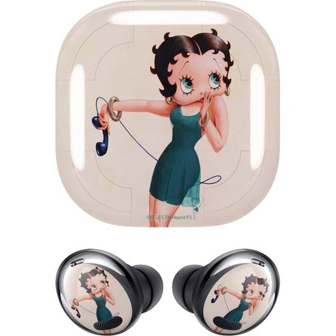 Betty Boop On the Phone Galaxy Buds Pro Skin